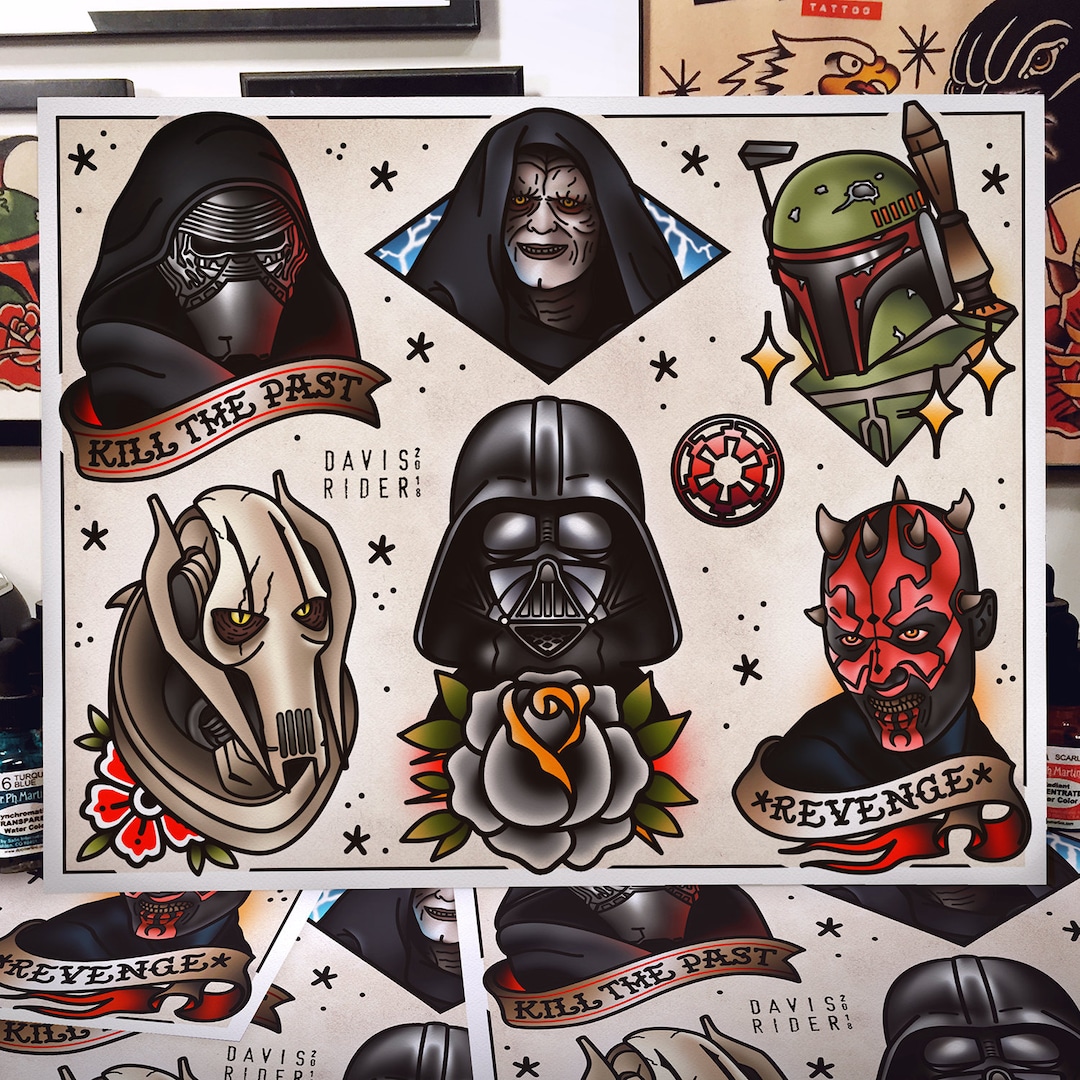 UPDATED 500 Star Wars Tattoos for 2023