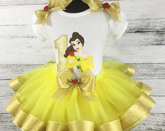 beauty and the beast tutu