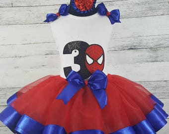 spiderman tutu dress