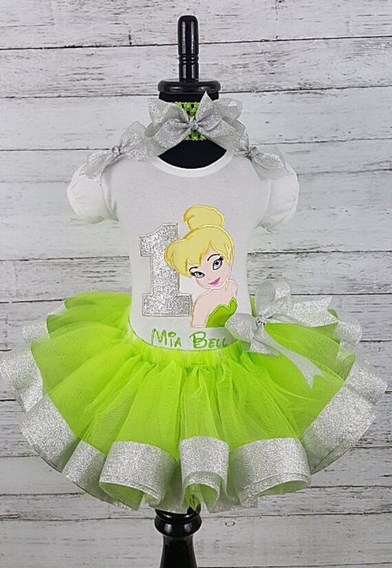 tinkerbell tutu birthday outfits