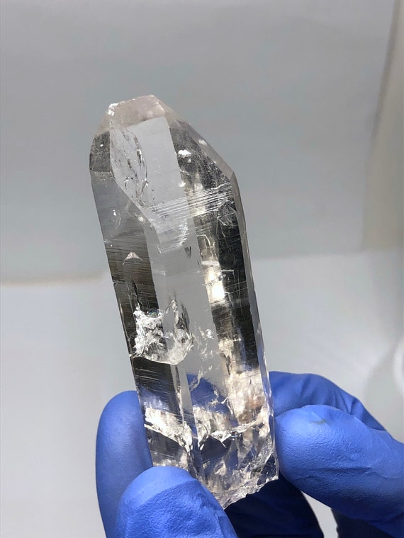 Activated Nirvana Quartz Crystal from Himalayan Mountains Nepal Fully Terminated and Water Clear w/ Light Codes 100% Natural Shamanic Master