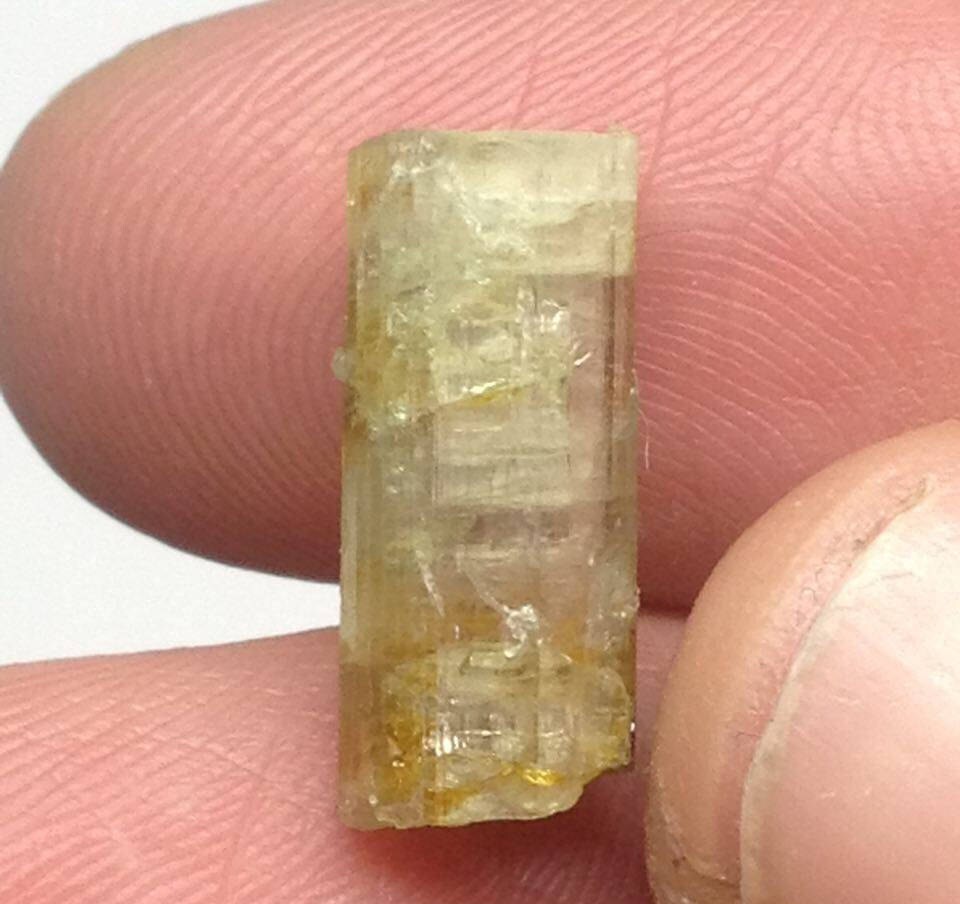 Maine Watermelon Tourmaline Crystal Multi color Elbaite from Mt