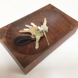 rectangular wood bowl