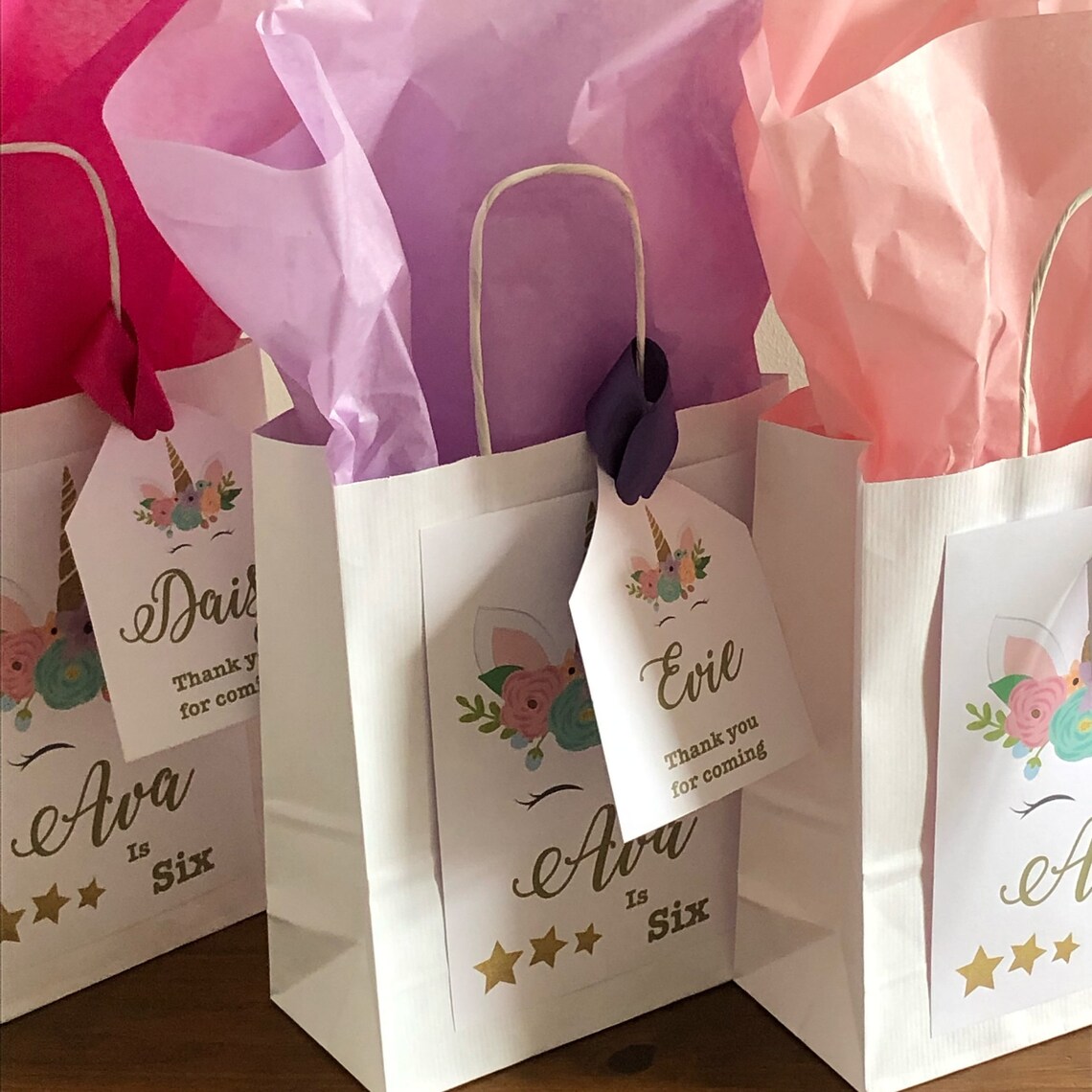 Personalised Gift Bag Loot Etsy