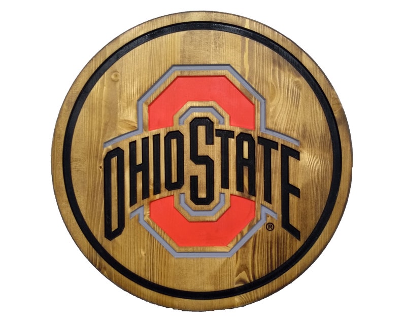 Ohio Wood Wall Decor University Sign O H I Signs State Home Décor Living Leadcampus Org - Ohio State University Wall Art