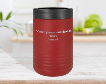 Personalized Beverage Holder Stainless Steel Insulated