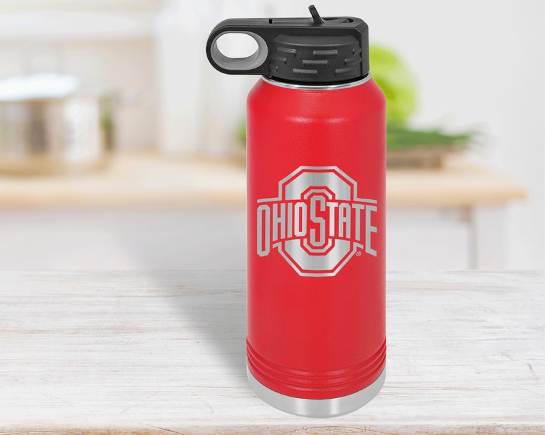 Personalized Ohio State Water Bottle Officially Licensed NCAA Etsy