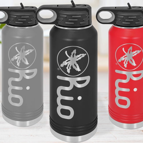 Personalized Ohio State Water Bottle Officially Licensed NCAA Etsy