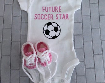 Future Soccer Player Honduras Baby Bodysuit One Piece
