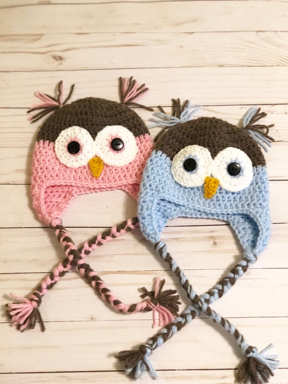 owl hats twin owl