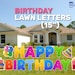 see more listings in the LAWN LETTERS section