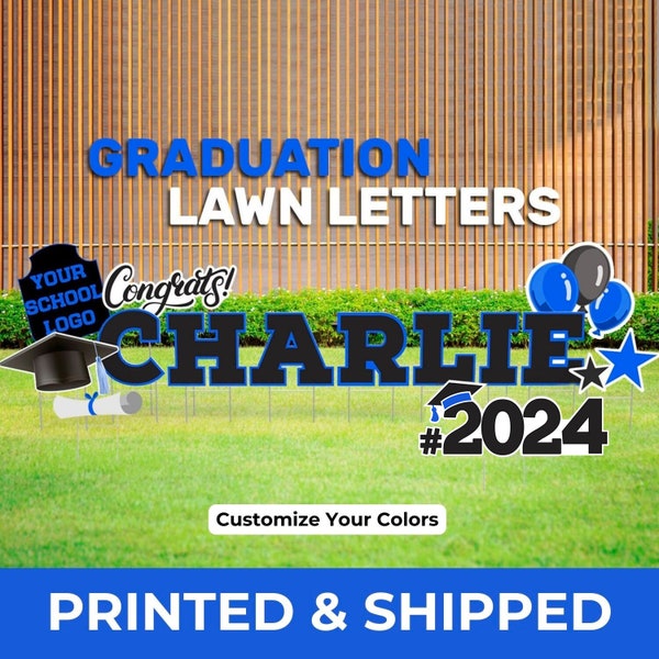 Graduation Yard Sign Etsy