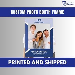 Custom Photo Booth Frame | 28x40 Personalized Selfie Prop