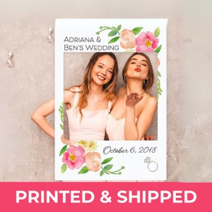 Fully Customized Bridal Shower Selfie Frame | Printed Photo Booth Prop | Wedding Photo Frame Cutout | Bridesmaid Gift