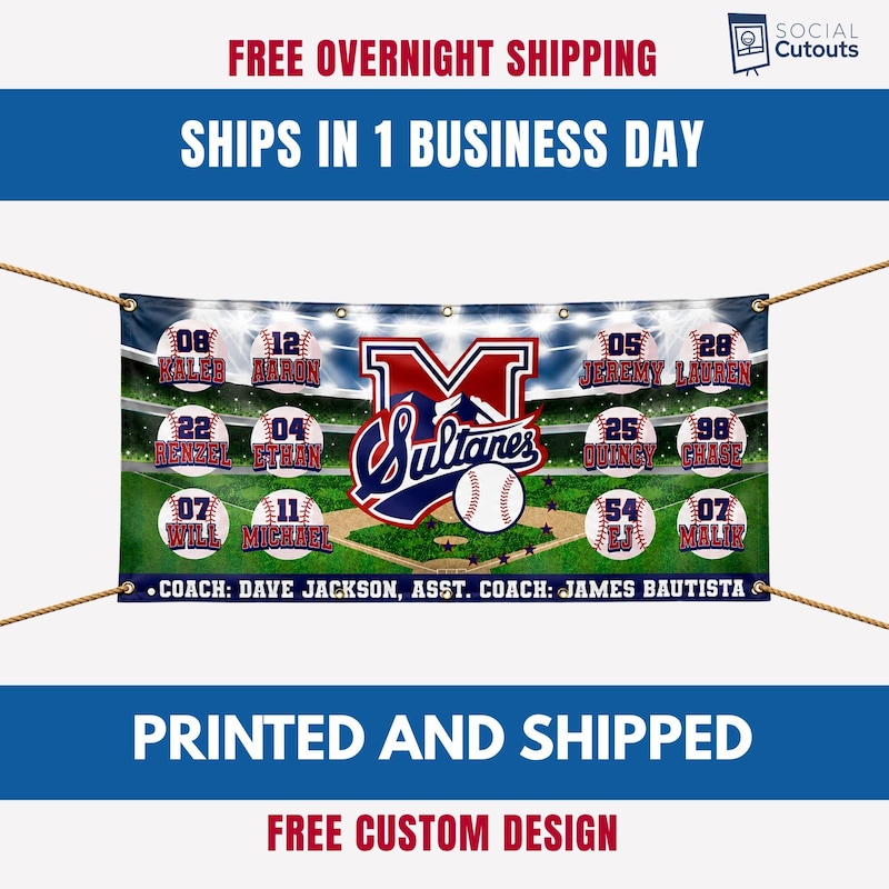 Baseball Banner - Etsy