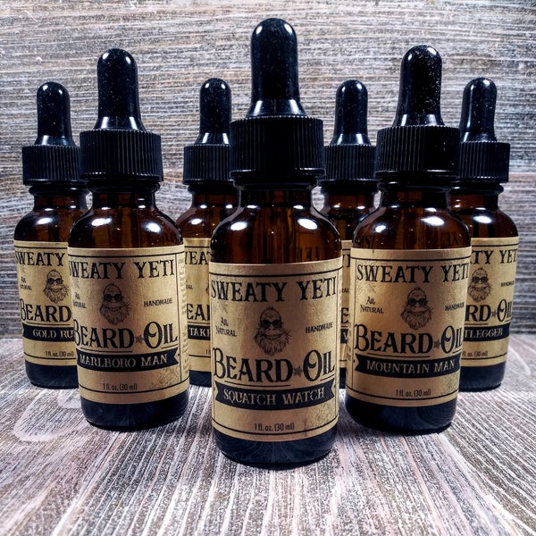 SWEATY YETI Beard Oil