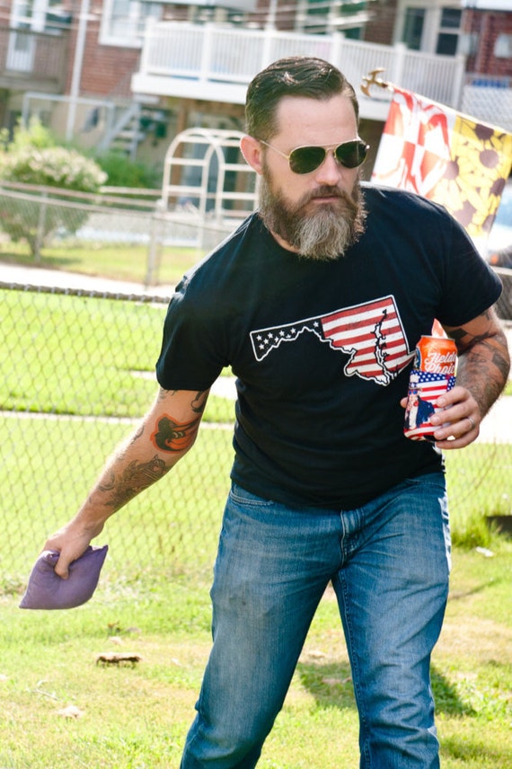 orioles american flag shirt