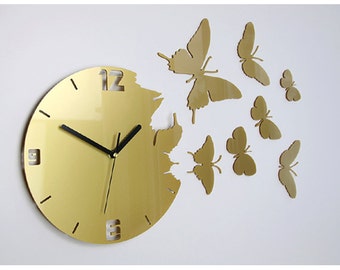 Featured image of post Butterfly Clock Etsy : Butterfly wall cairns clock etsy watch clocks the hours.