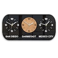 LARGE  World Timezone Wall Clock, Personalized clock , Time Zone Wall Clock, City/State/Country Sign, World Clock 60cmx30cm/ 23.62"x 11.42