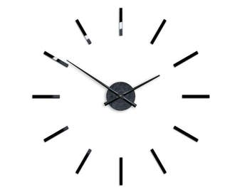 Wall clock, large wall clock, SOLO, wall decoration clocks DIY  25.59"
