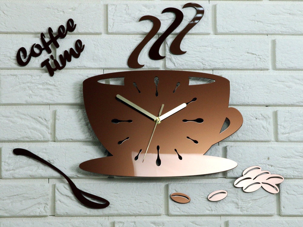 ultra modern kitchen wall clock