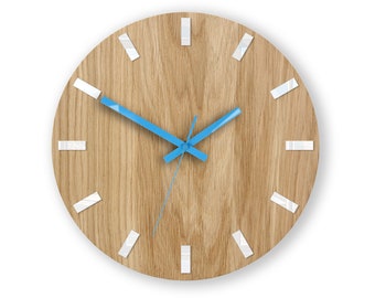 Horloge murale, horloge murale Steampunk, horloge moderne, horloge murale en bois, décor de salon, grand ovale, horloge ronde, horloge de bureau, cadeau en bois