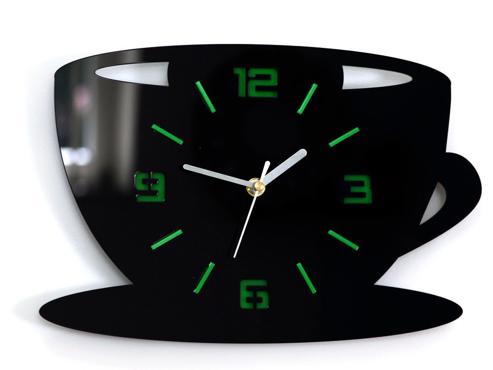 RELOJ COCINA NEGRO D30.5CM - Trends Home