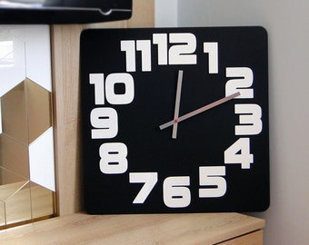 Reloj de pared grande, Reloj, Reloj de pared moderno, regalo, reloj de pared grande, 49cm -19,29"