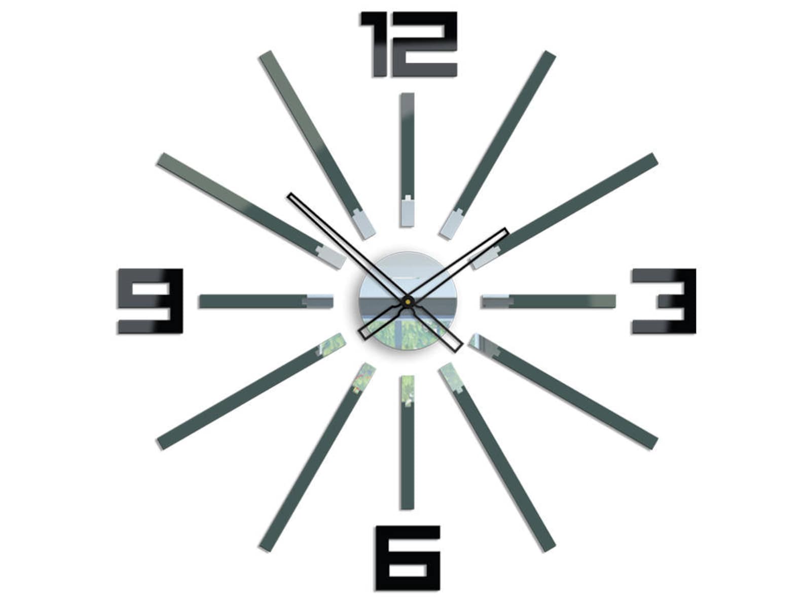 Large Wall Clock SHEEN Gift Wall Decor Unique Wall Clocks Etsy