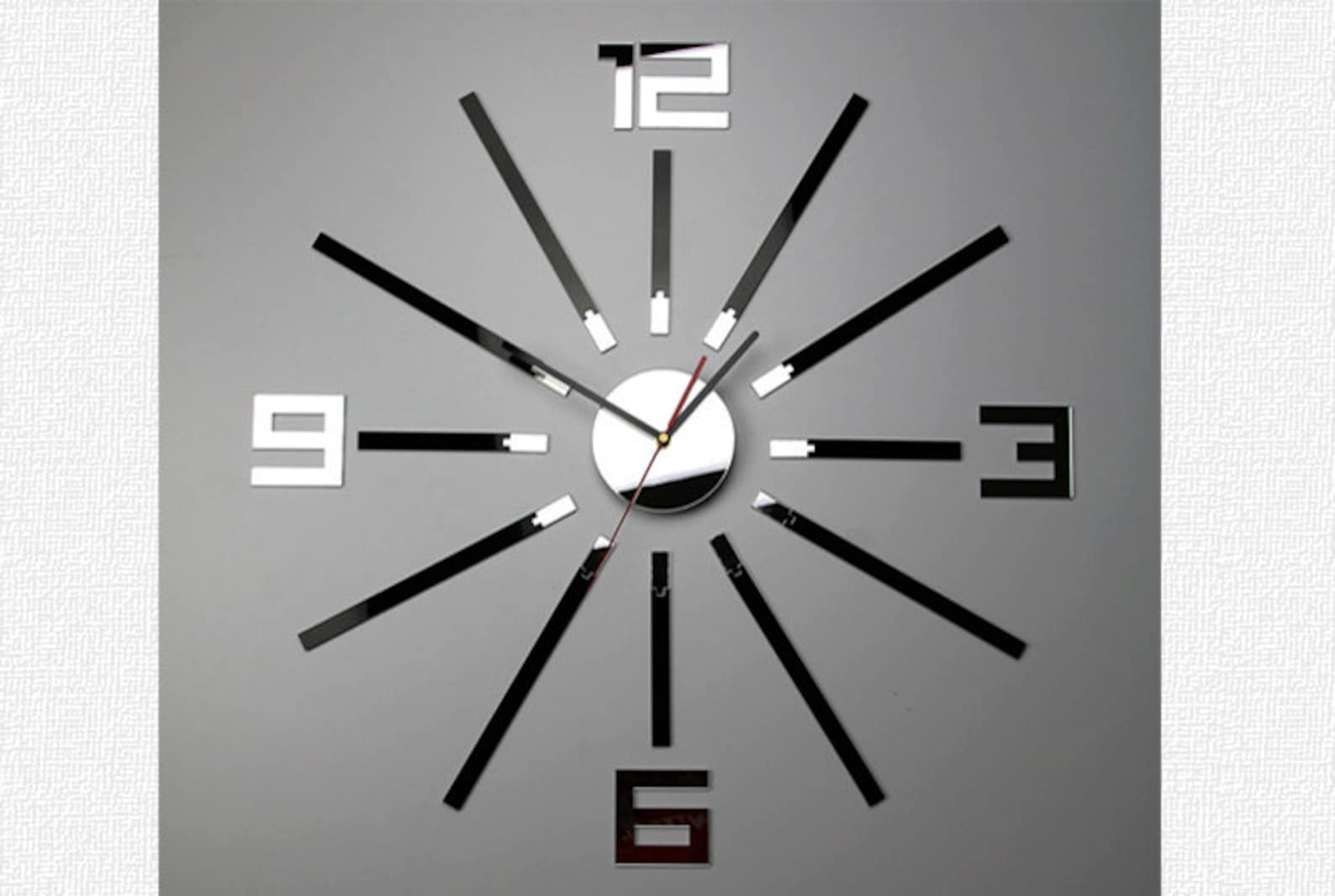 Wall Clock SHEEN Large Wall Clock Gift Wall Decor Unique Wall Etsy