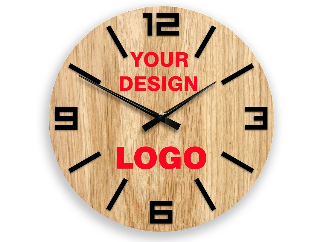 Custom Wall Clock, Personalized Clock, Wall Clock Withphoto , Home ...