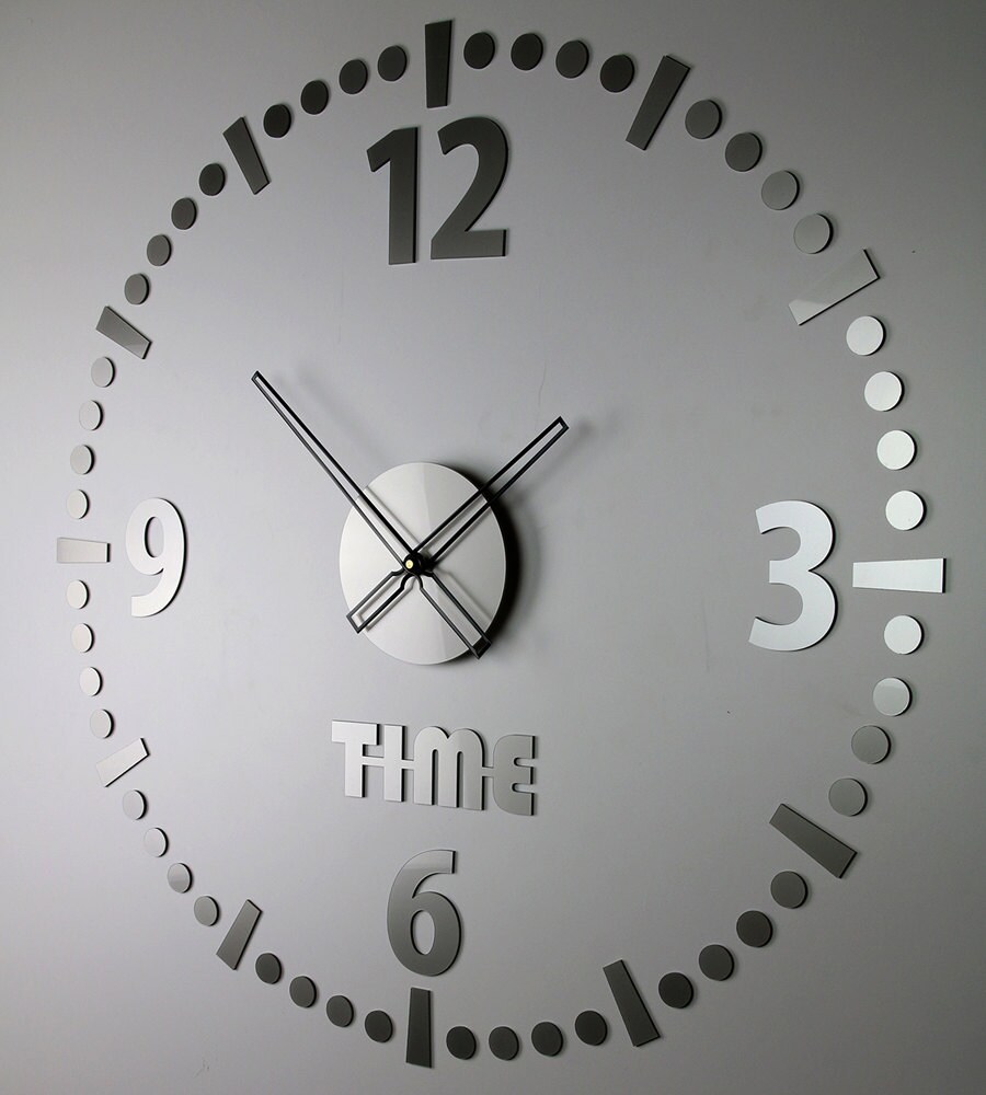 Wall Clock ROUND large wall clock gift wall decor Unique ...
