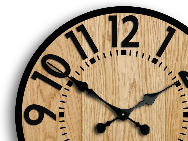 Frisch Große Wanduhr Mit Zahlen