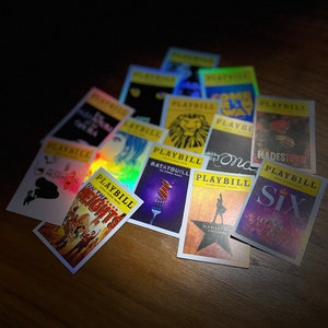 PLAYBILL Stickers