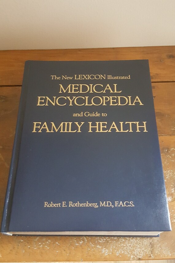 Vintage Medical reference Book Medical Encyclopedia and Guide Etsy