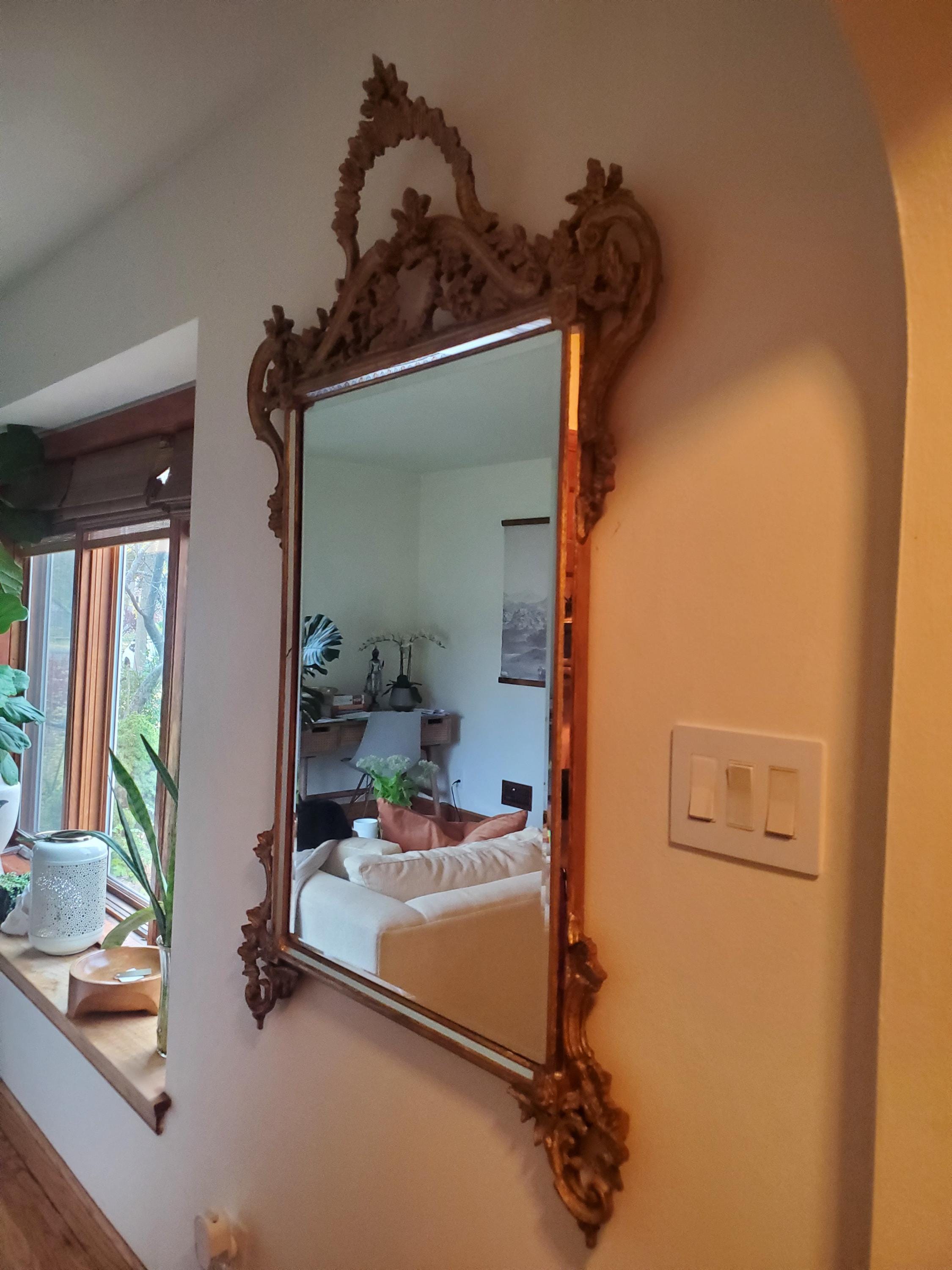 【即日発送】80s La Barge ミラー 鏡 希少品 アンティーク 即日発送】80s La Barge ミラー 鏡 希少品 アンティーク