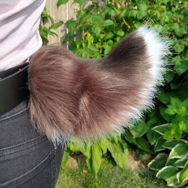 Fursuit Nub Tail - Realistic and poseable. Deer, goat, bunny, or rabbit costume piece