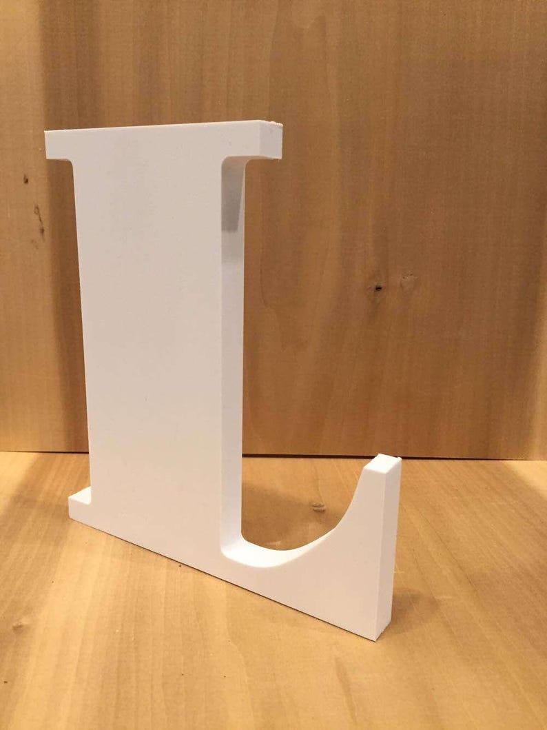 Custom White PVC Letters Free Standing Wedding Room Wall Home Decor 5 image 4