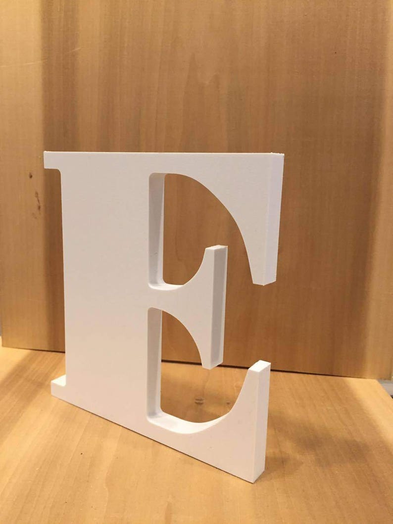 Custom White PVC Letters Free Standing Wedding Room Wall Home Decor 5 image 2