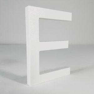 3/8&quot; Thick White PVC Letters
