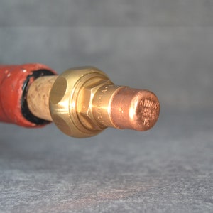 WINE STOPPER wine bottle stopper, cork bottle stopper, wine lover gift, industrial, wine gift, wine present, industrial drinkware image 7