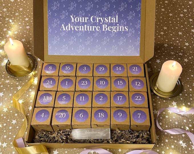 24 Day Crystal Advent Calendar Christmas Advent for Crystal Lovers — free download