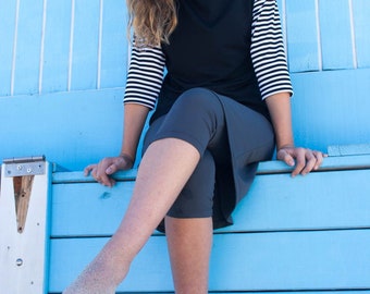 Modest Swim Skirt with Capri: UV Coverage Activewear