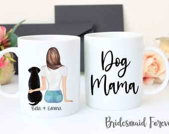 Dog Mama Mug - Dog Mama Gift - Personalized Dog Mama Gift - New Puppy - Dog Lover Gift - Dog Mama - Custom Dog Mug - Best Dog Mama