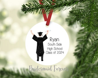 Graduation Gift, Graduation Ornament, High School Graduation, College Graduation, Graduation Gift For Him, Class Of 2022, Class Of 2023