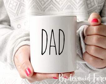 New Parents Coffee Cup - Dad Mug - Mom and Dad Mugs - Custom Mug Gift - Gift Under 20 - Dog Mom Cup - Coffee Cup