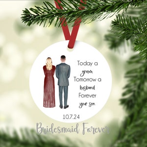 Mother of the Groom Gift, Personalized Mother of the Groom, Mother of the Groom Ornament, Mother of the Groom,  Gift Under 20, Gift For Mom