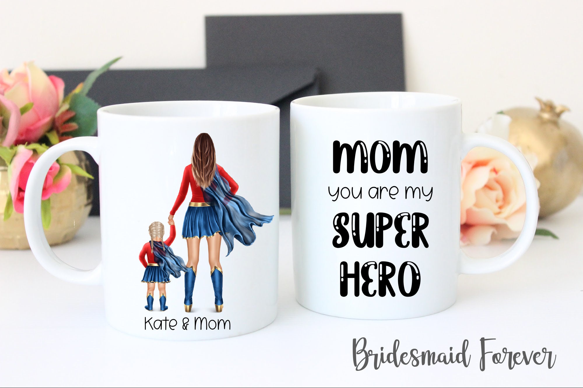 Super Mom Mug, Super Mom Canvas Tote Bag, Super Mom Coffee a - Inspire  Uplift