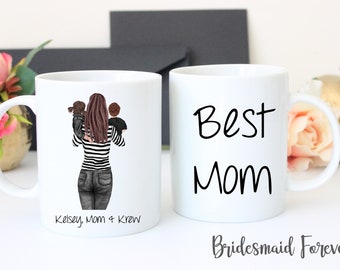 Mothers Day Gift - Mothers Day Mug - Best Mom - Mom of Boys - Mom of Girls - Gift For Mom - Moms Birthday - First Mothers Day - From Kids