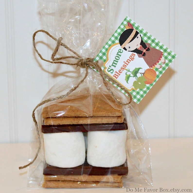S'mores Favor Kits 12 S'mores Party Favor Kits Etsy
